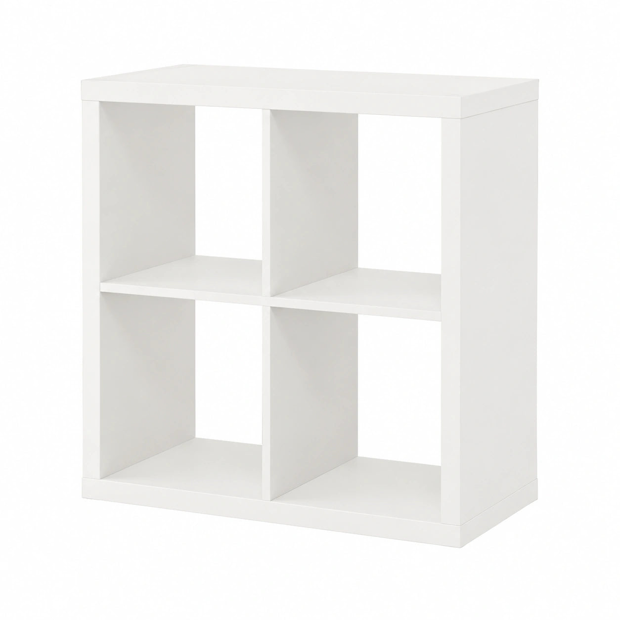 IKEA Kallax Regal weiß, vielseitiges Raumteiler-Regal 77x77 cm
