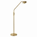 Moderne LED Stehleuchte Eva in Bronze, Dimmbare 5W LED, 3000K Warmweiß, 149cm