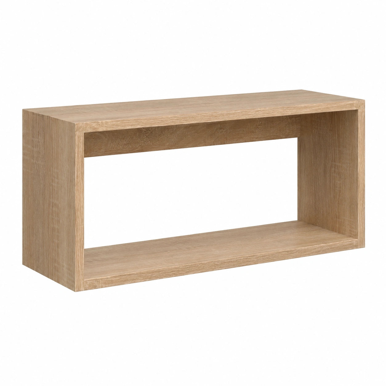 Modernes Wandregal im Sonoma Eiche Design für Wohnzimmer und Flur, 60x25x20 cm