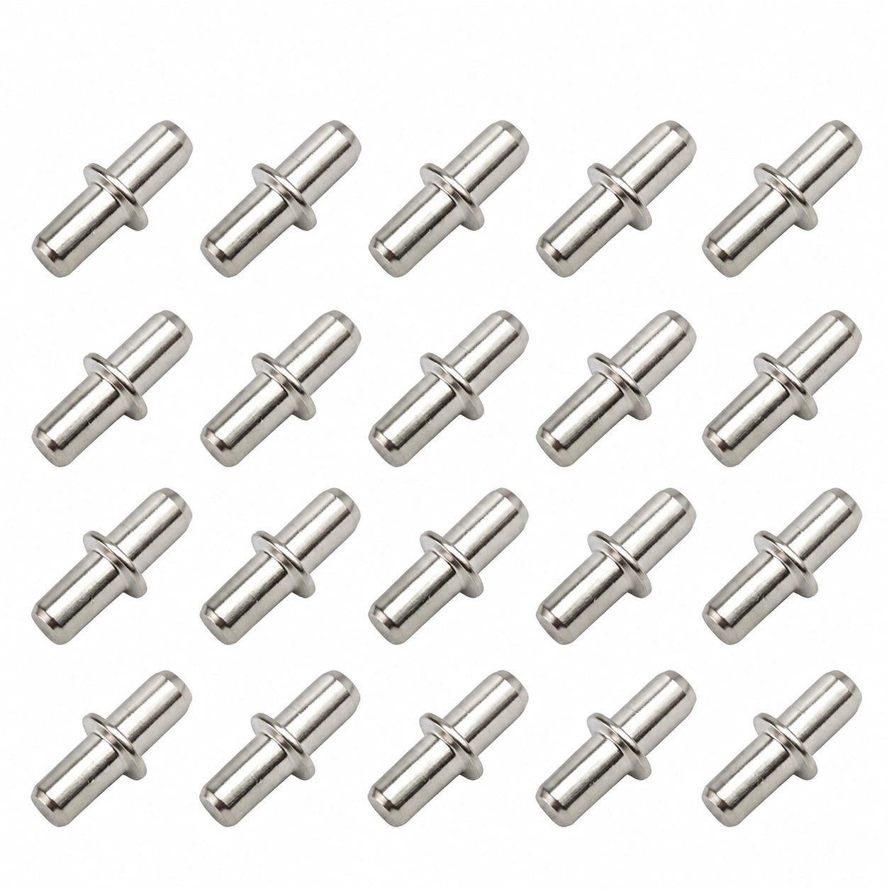 20 Stk. 5mm Regalträger mit Ring für Möbel und Schränke