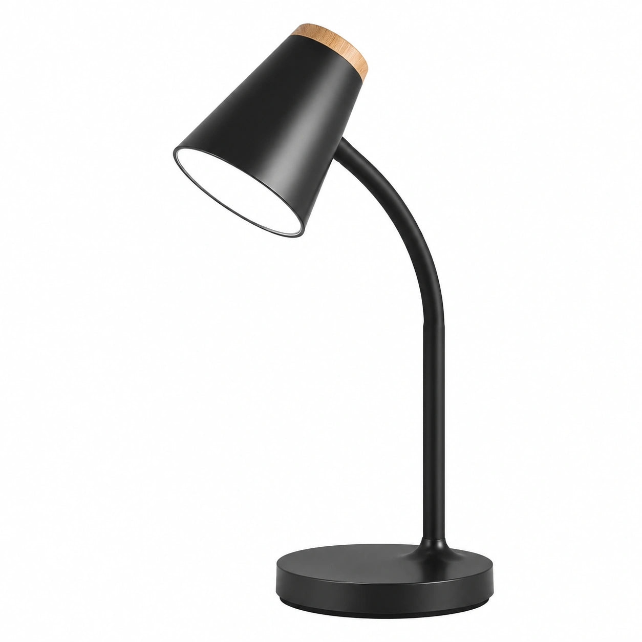 GyroVu Flexible LED Tischlampe, Touch-Dimmbar für Büro, Zuhause und Schlafsaal, Anpassbarer Gänsehals für Nachttisch